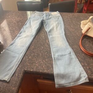 Hollister Light Wash Women's Flare Jeans